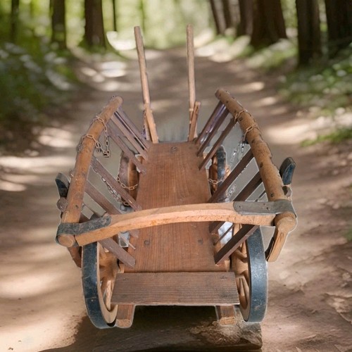 Antiker leiterwagen modell - leiterwagen,