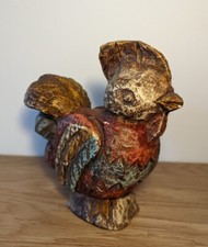 Antiker Holzhahn Volkskunst