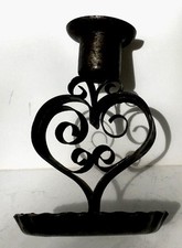 Eisen Kerzenleuchter um 1900