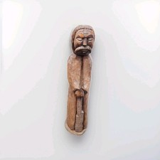 Holzfigur alter Mann