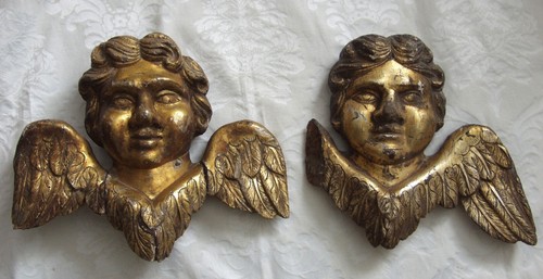 Engels kopf barock - -kopf,